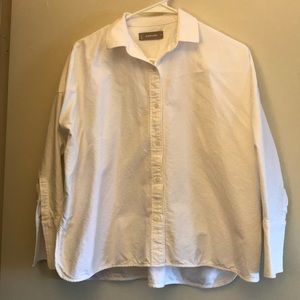 Everlane White Button Down Shirt